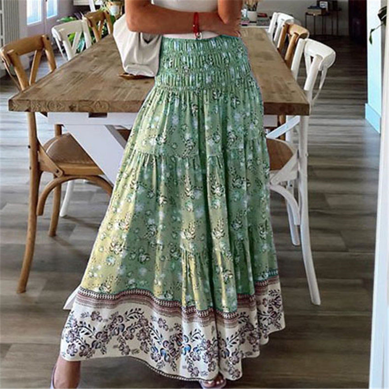 Valenzora | Elegant Layered Elastic Skirt
