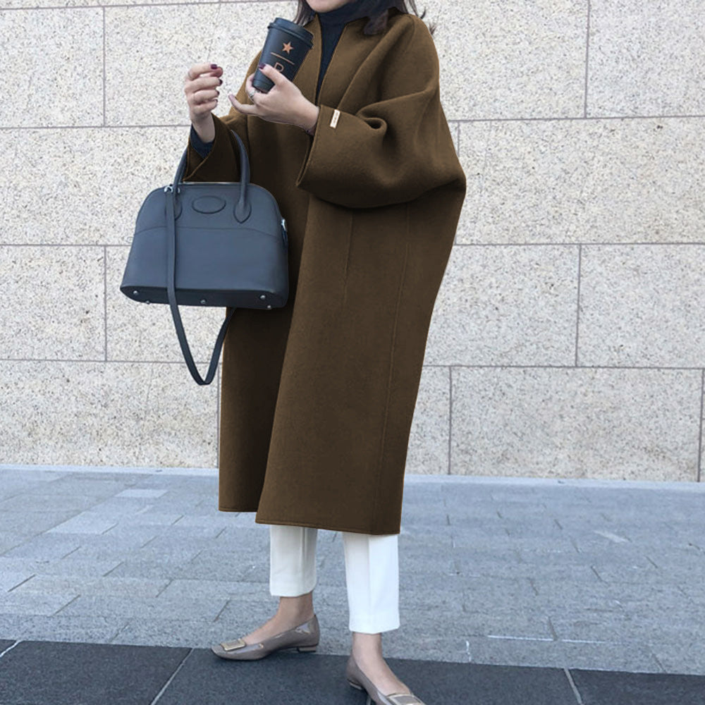 Valenzora - long straight winter coat