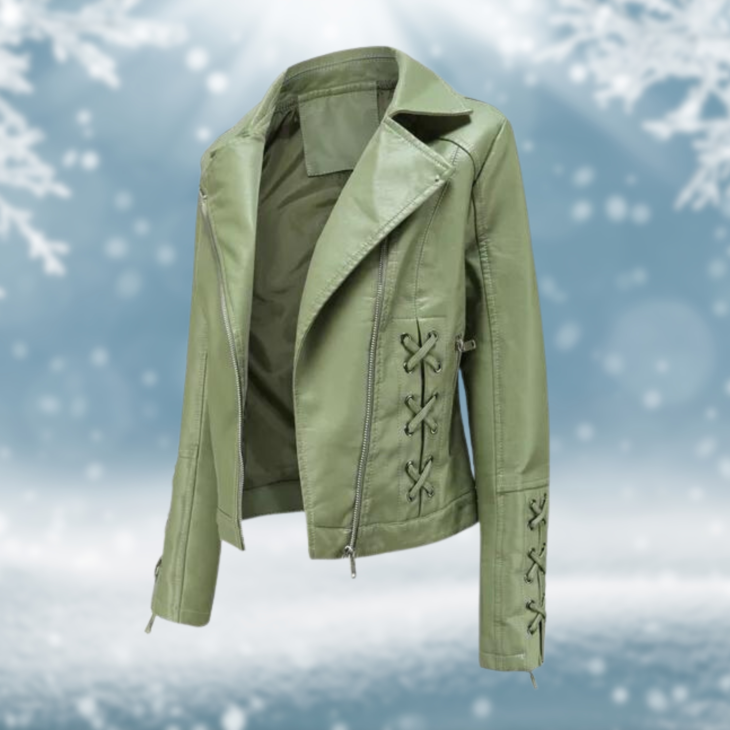 Valenzora | Vegan leather jacket