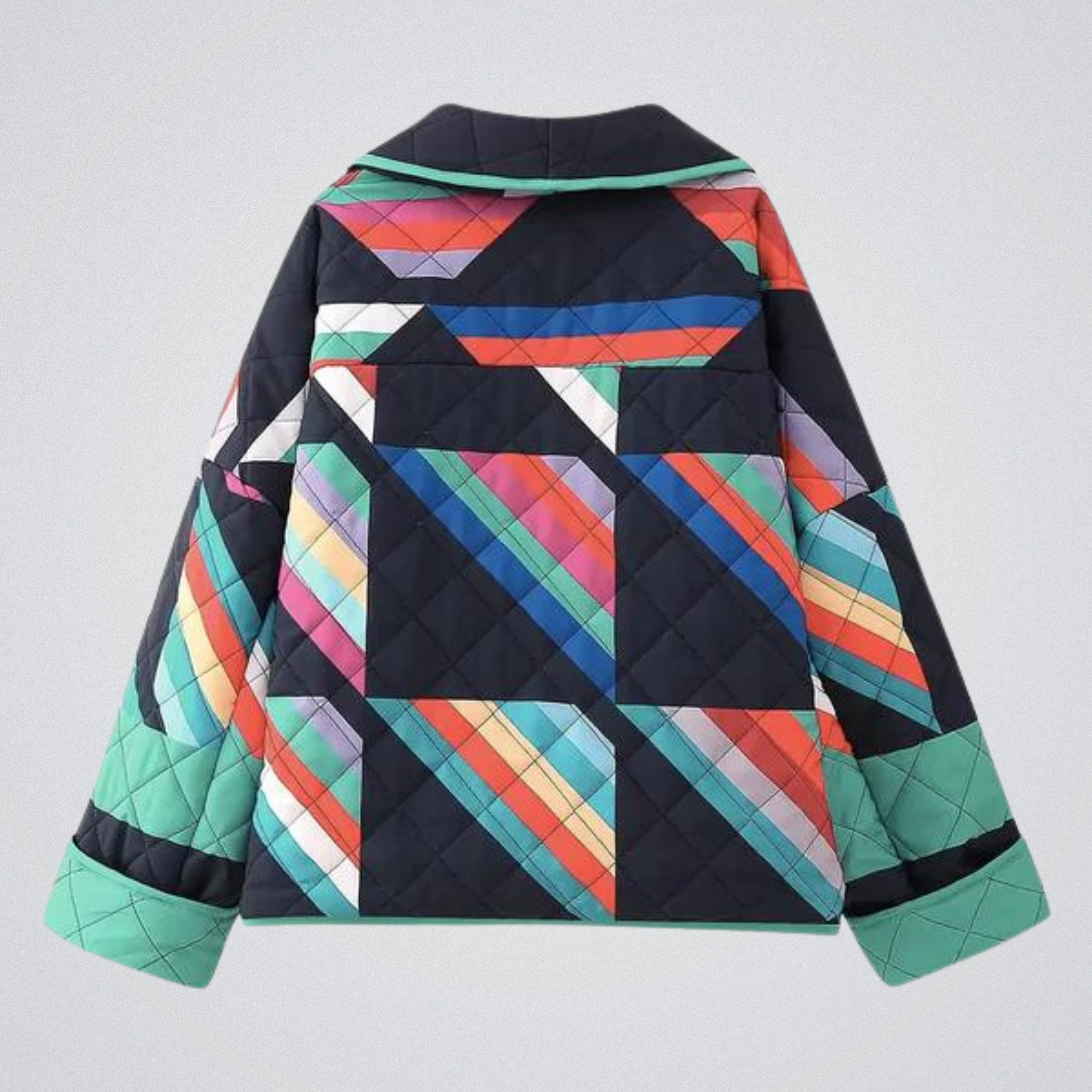 Valenzora | Retro Jacket with Polo Collar