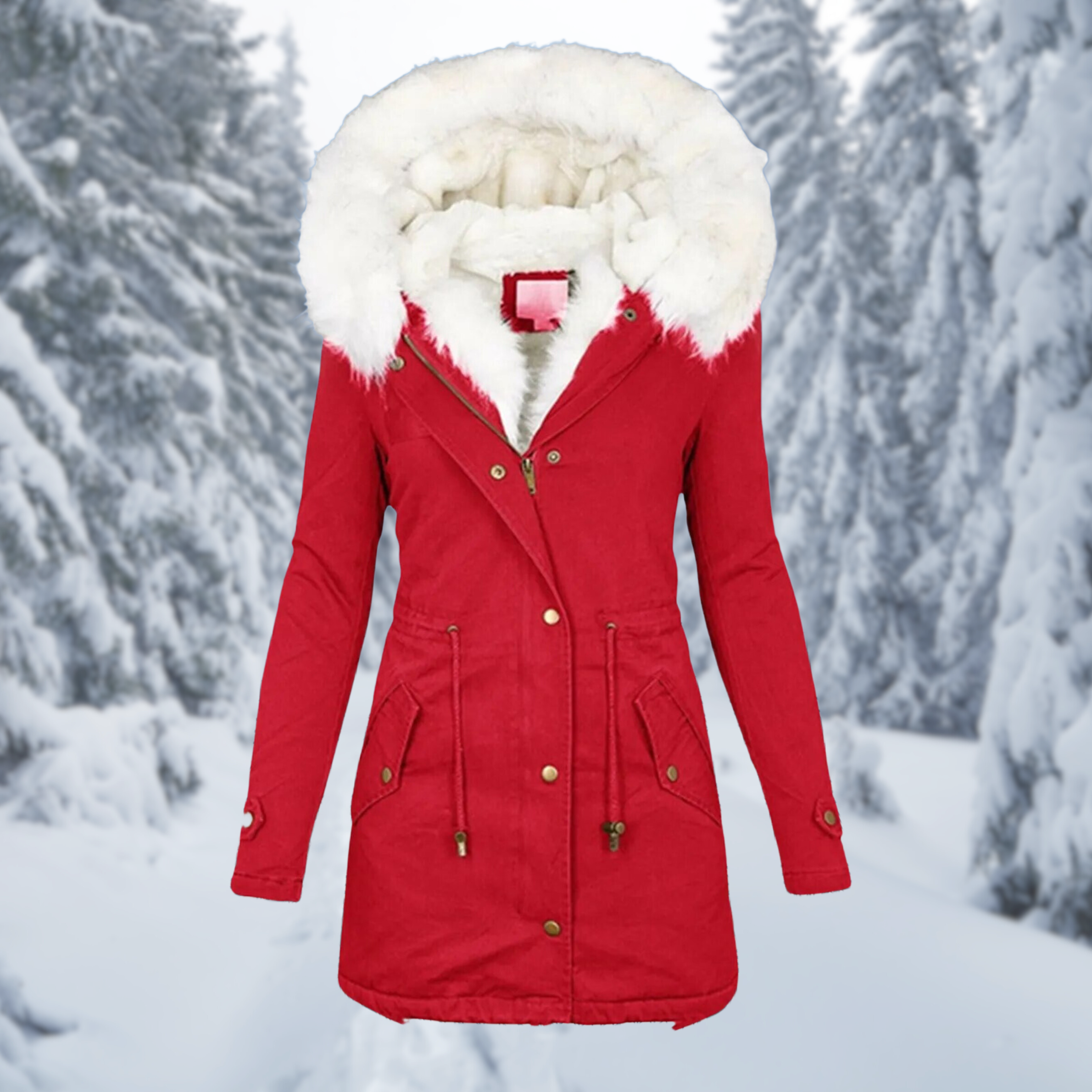 Valenzora | Warm Women's Mid-Length Winter Jacket