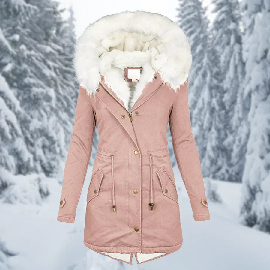 Women's Winter Warm Jacket, Medium Length