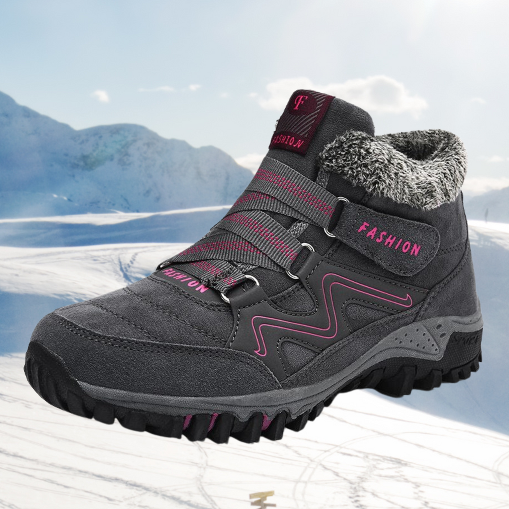 Warme gefütterte Stiefel für Damen