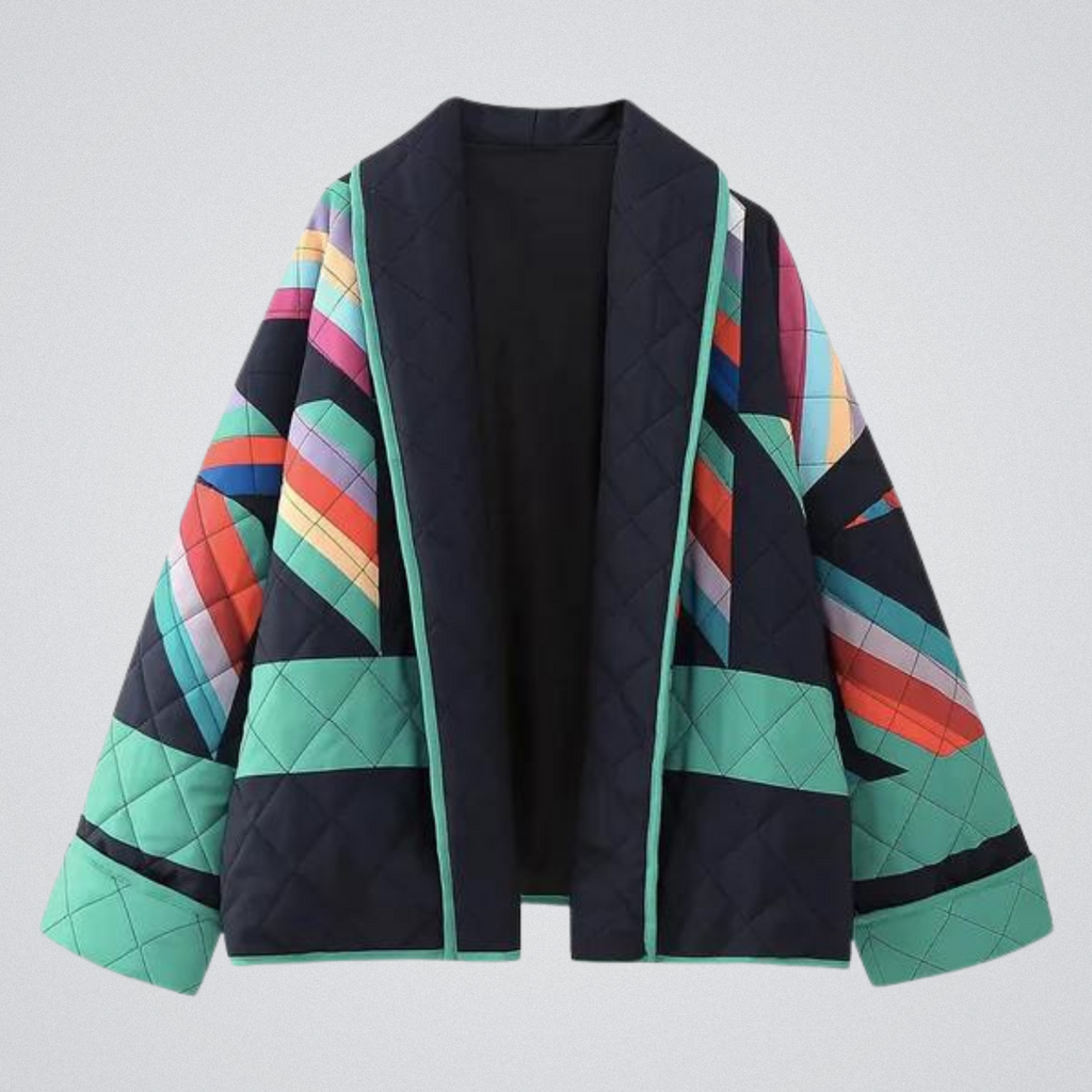 Valenzora | Retro Jacket with Polo Collar