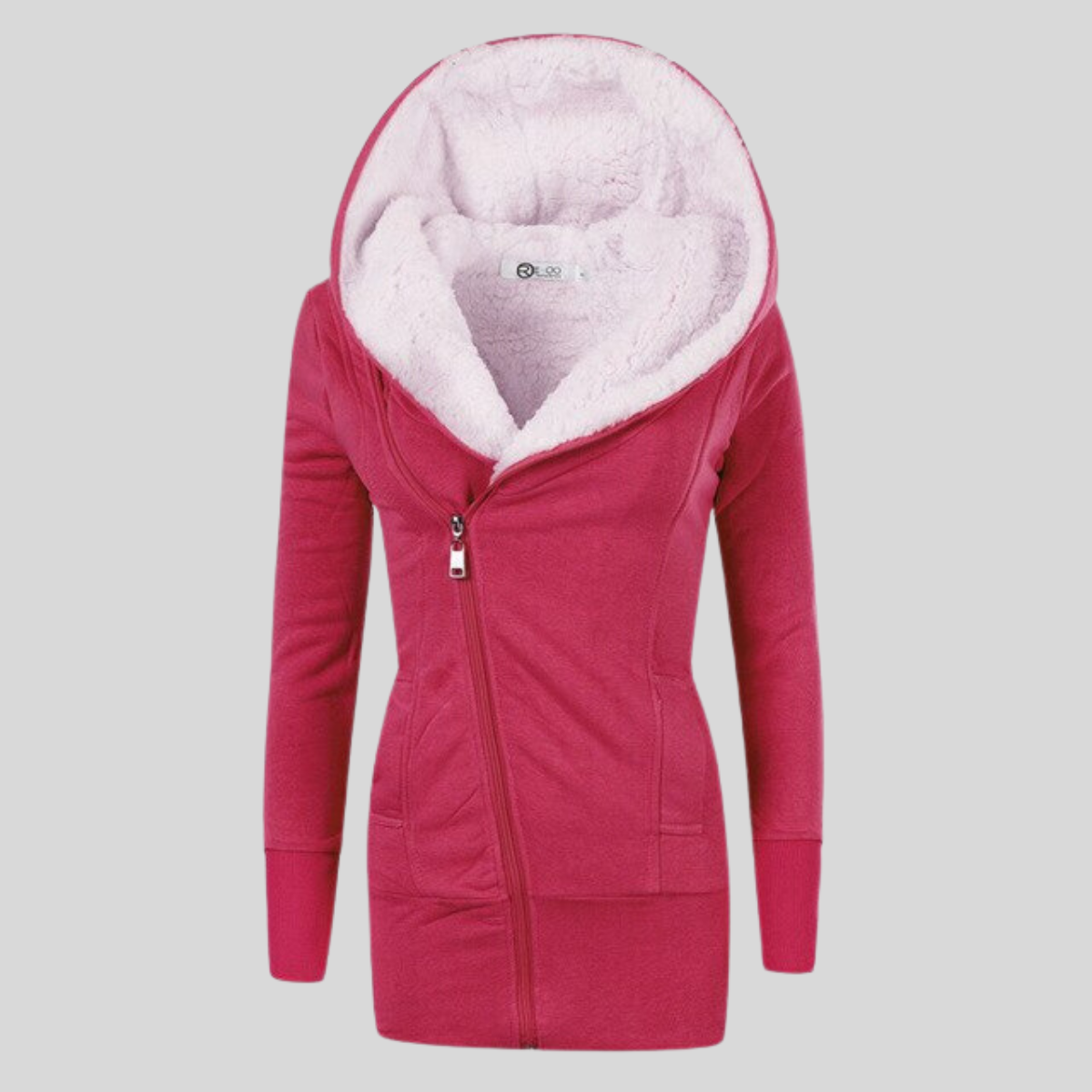 Valenzora – Damen-Fleeceweste mit Kapuze