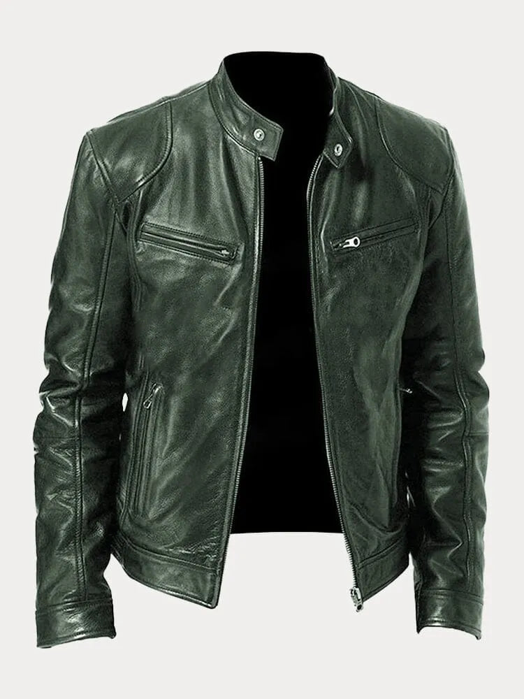 Valenzora | Casual leather jacket: Timeless style and comfort