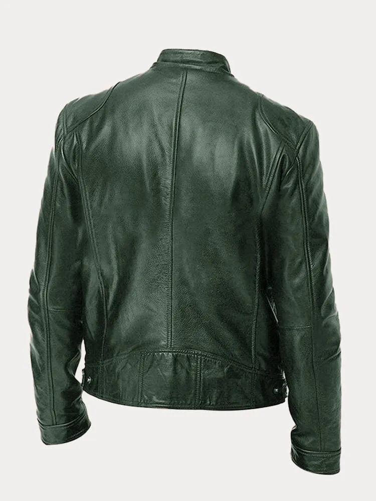 Valenzora | Casual leather jacket
