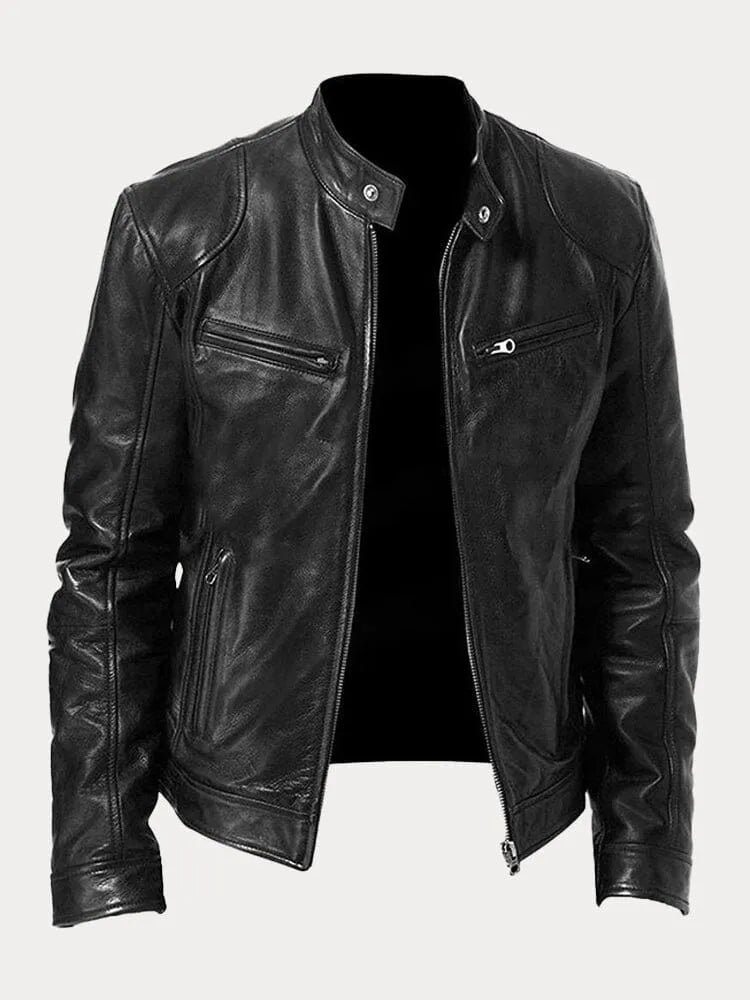 Valenzora | Casual leather jacket: Timeless style and comfort