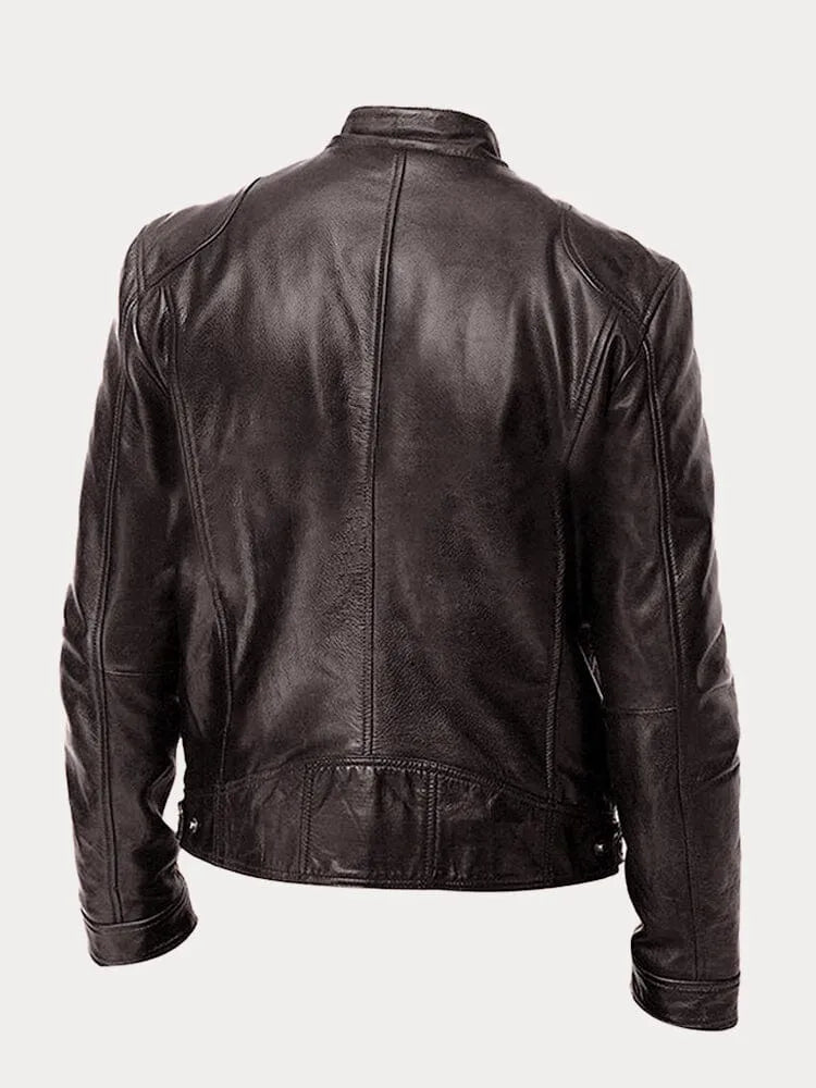 Valenzora | Casual leather jacket