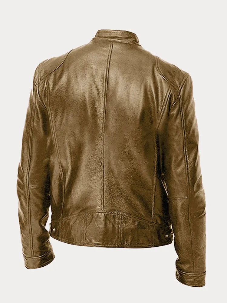 Valenzora | Casual leather jacket