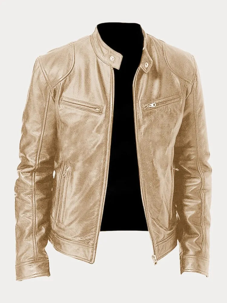 Valenzora | Casual leather jacket