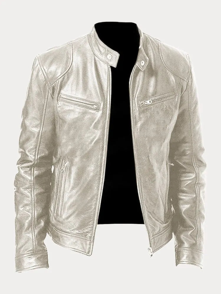 Valenzora | Casual leather jacket: Timeless style and comfort