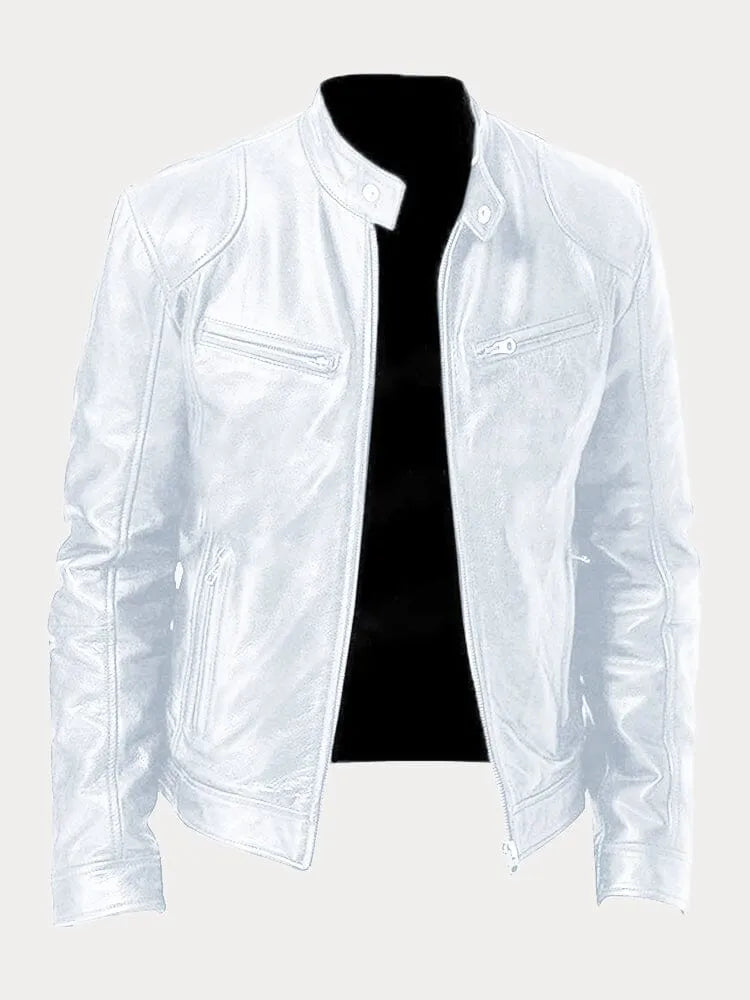 Valenzora | Casual leather jacket