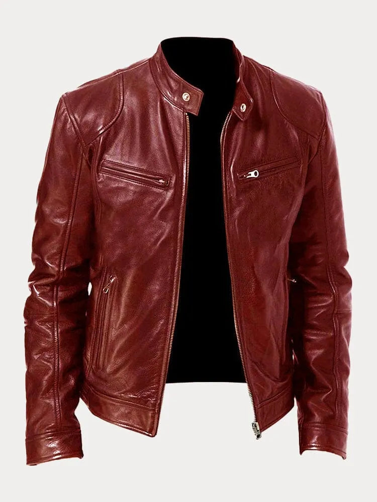 Valenzora | Casual leather jacket: Timeless style and comfort