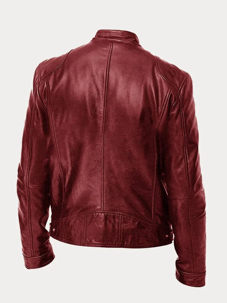 Valenzora | Casual leather jacket