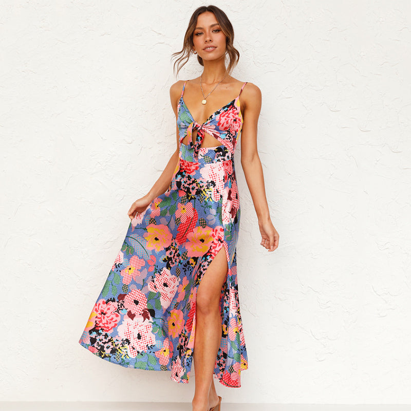 Elegantes Blumenkleid