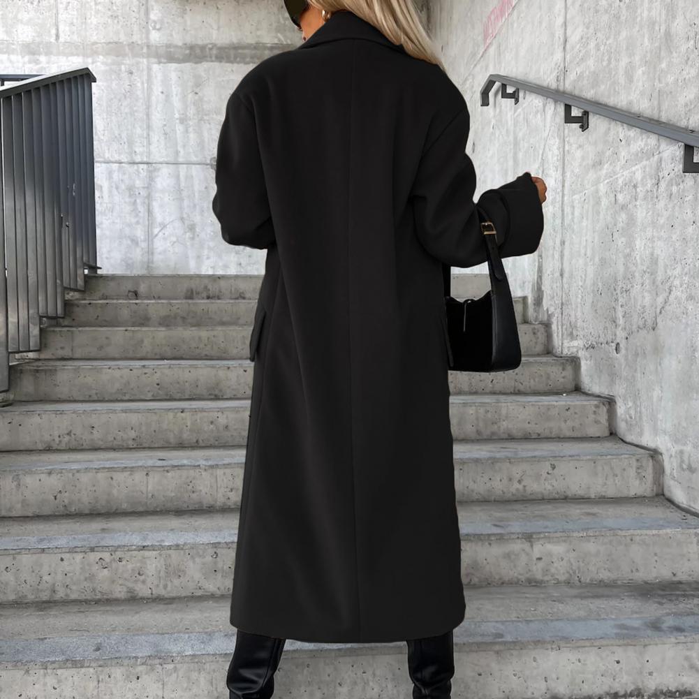 Valenzora | Eleganter langer Trenchcoat