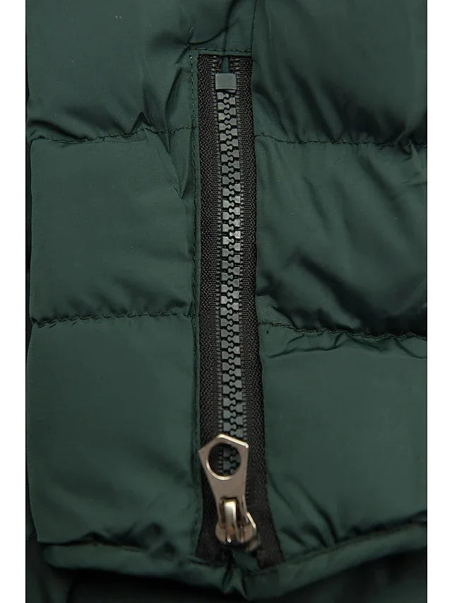 Valenzora - Women's winter coat - With fur collar, hood and zipper