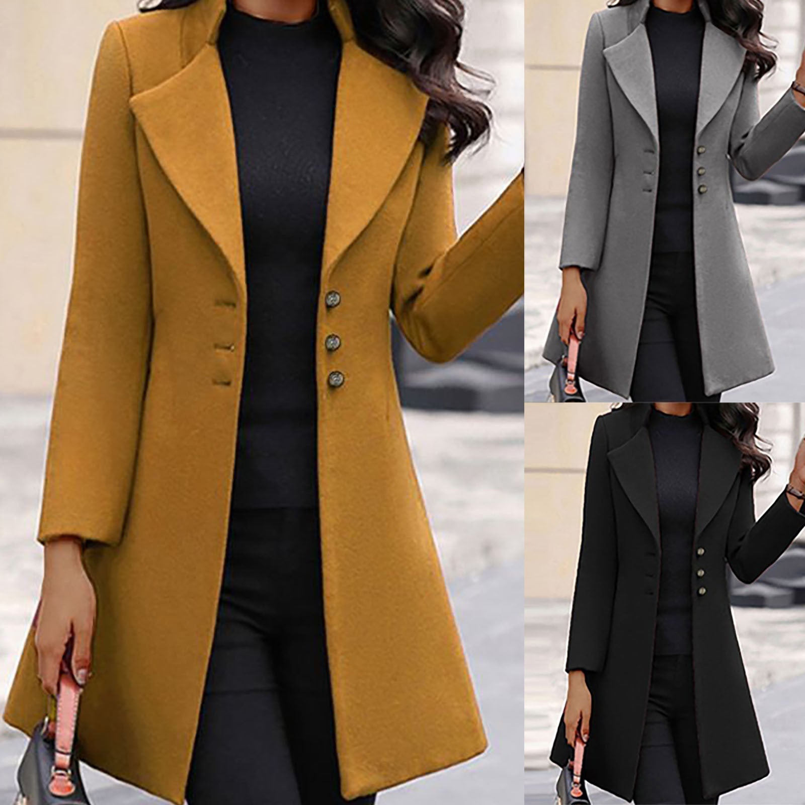 Valenzora - Classic Italian wool coat