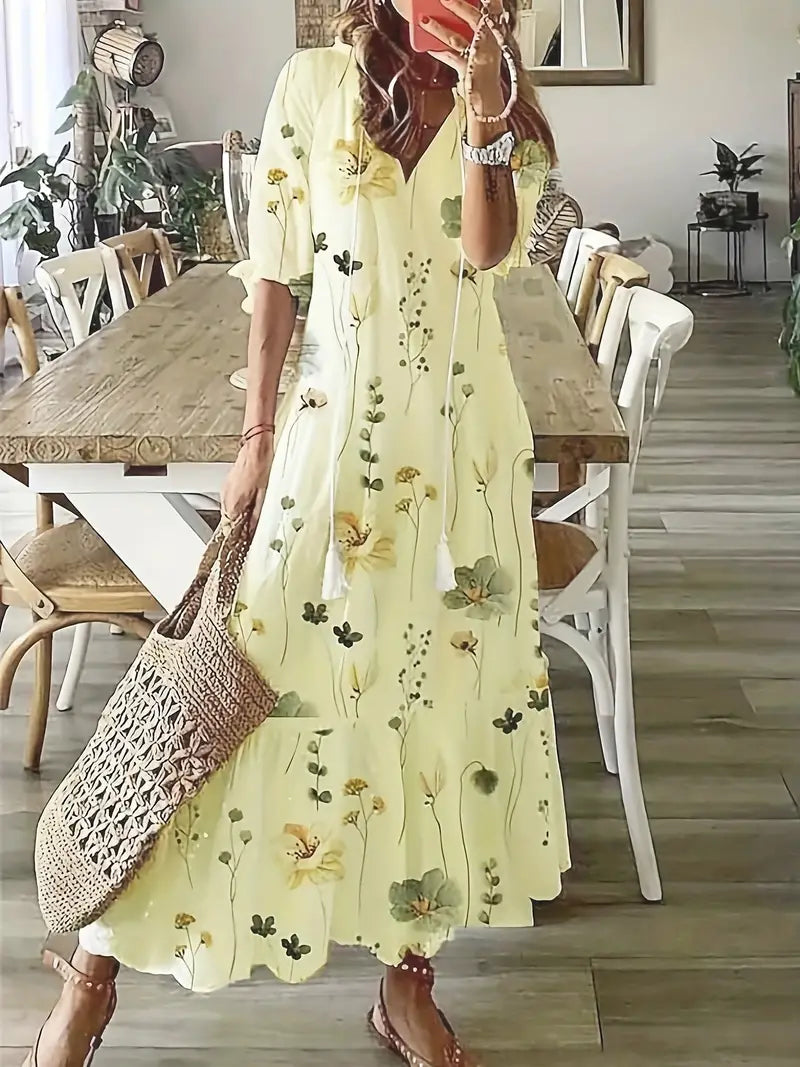 Valenzora | Elegant summer dress with light design