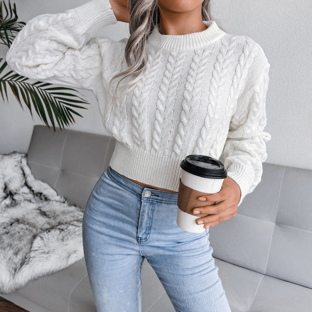Valenzora - Knitted short sweater