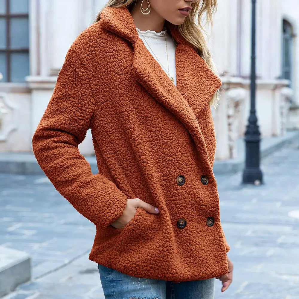 Valenzora - Women's Sherpa Coat