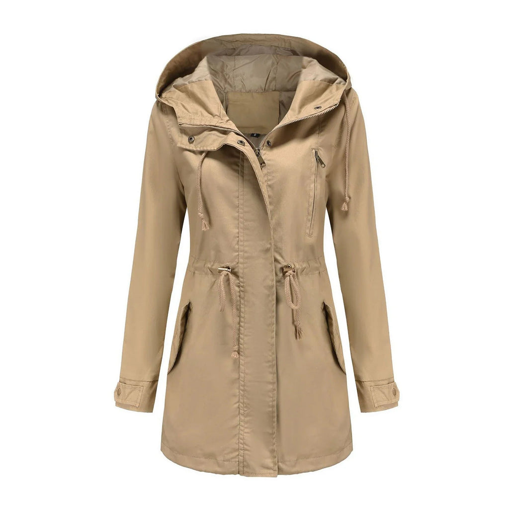 Valenzora Elegant Waterproof Outdoor Rain Jacket for Women | Perfect for Outdoor Activities