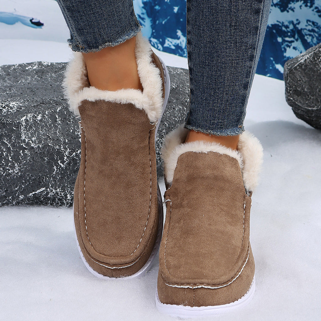 Valenzora | Flat Snow Boots for Stylish Winter Comfort for Women