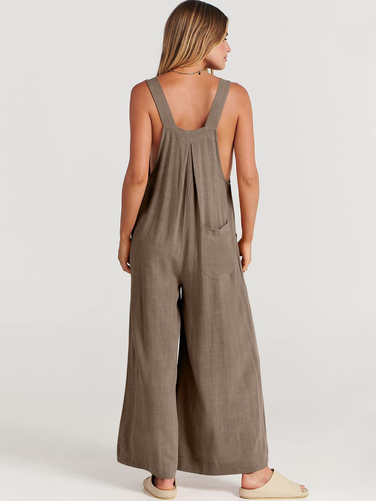 Rosabella™️ - Sleeveless Wide-Leg Jumpsuit