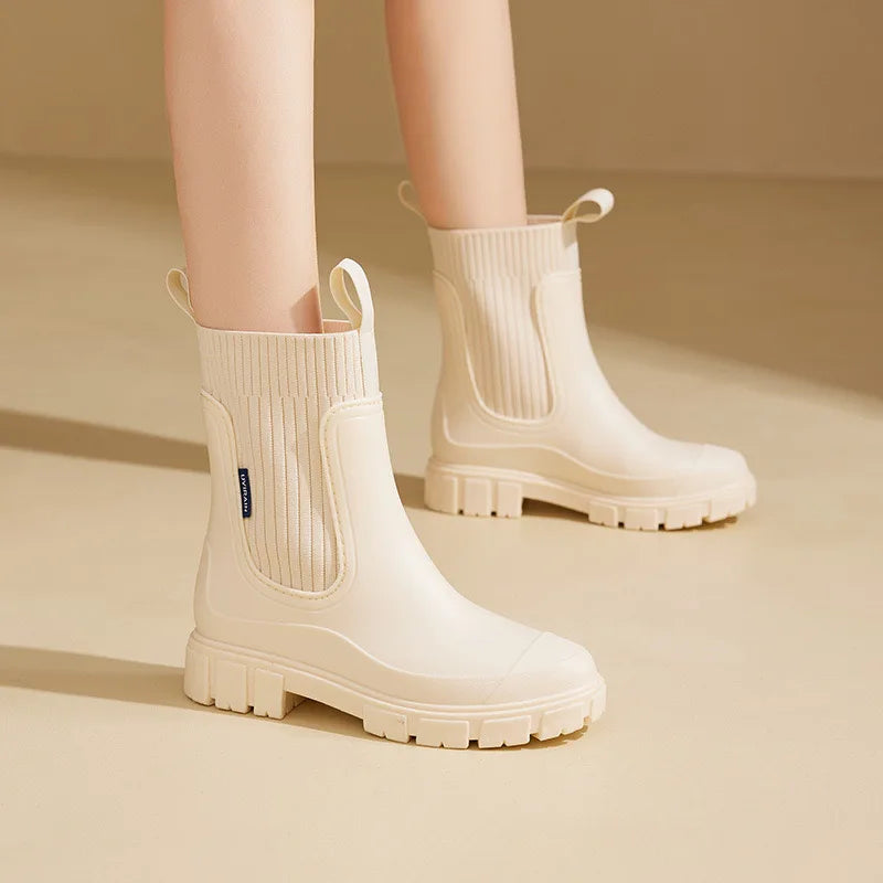 Valenzora | Waterproof Boots with Thick Sole for Women