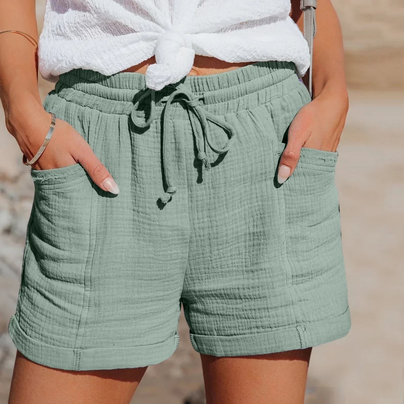 Valenzora | Baumwoll-Sommershorts