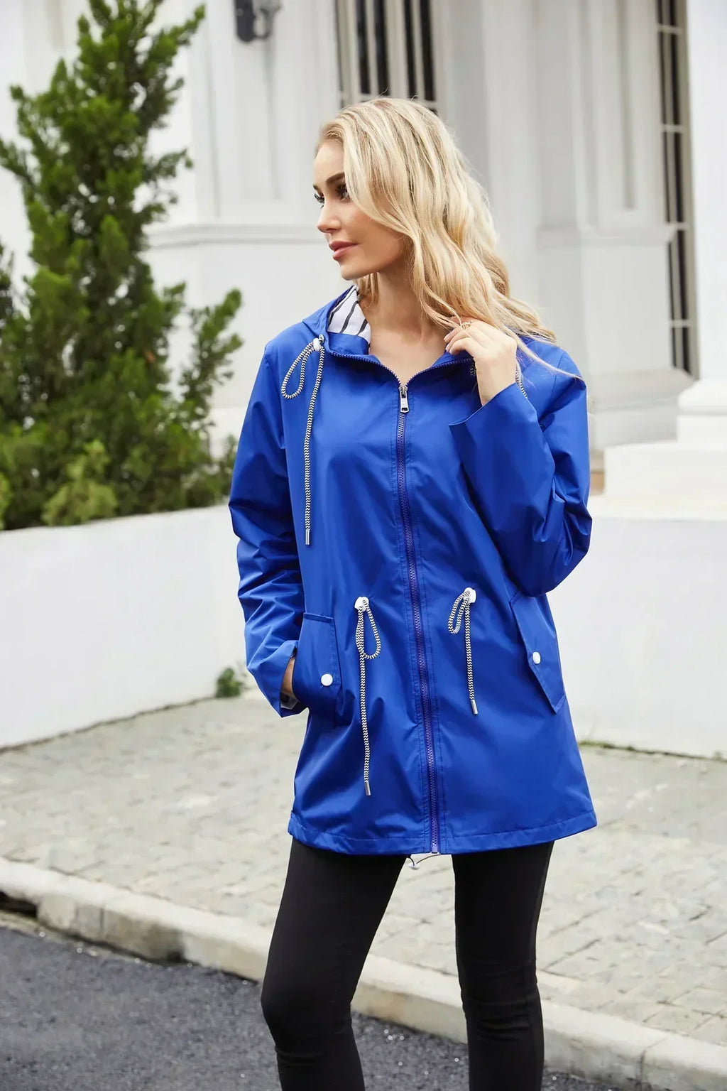 Valenzora | Regenjacke mit Kapuze