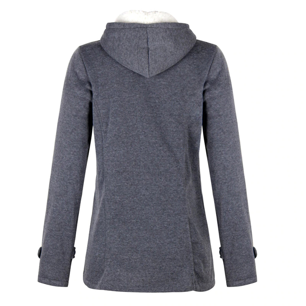 Valenzora | Women's Winter Jacket with Button Closure