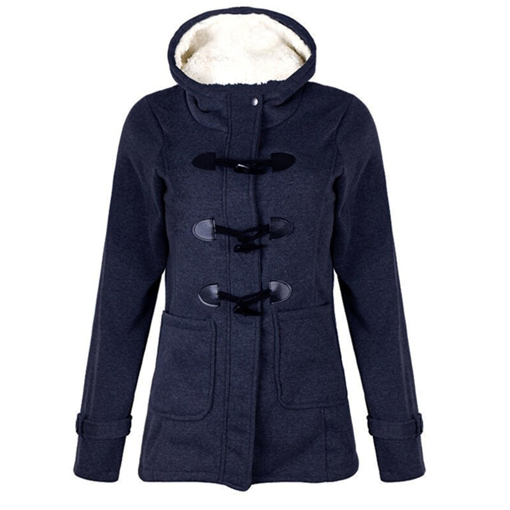 Valenzora | Women's Winter Jacket with Button Closure