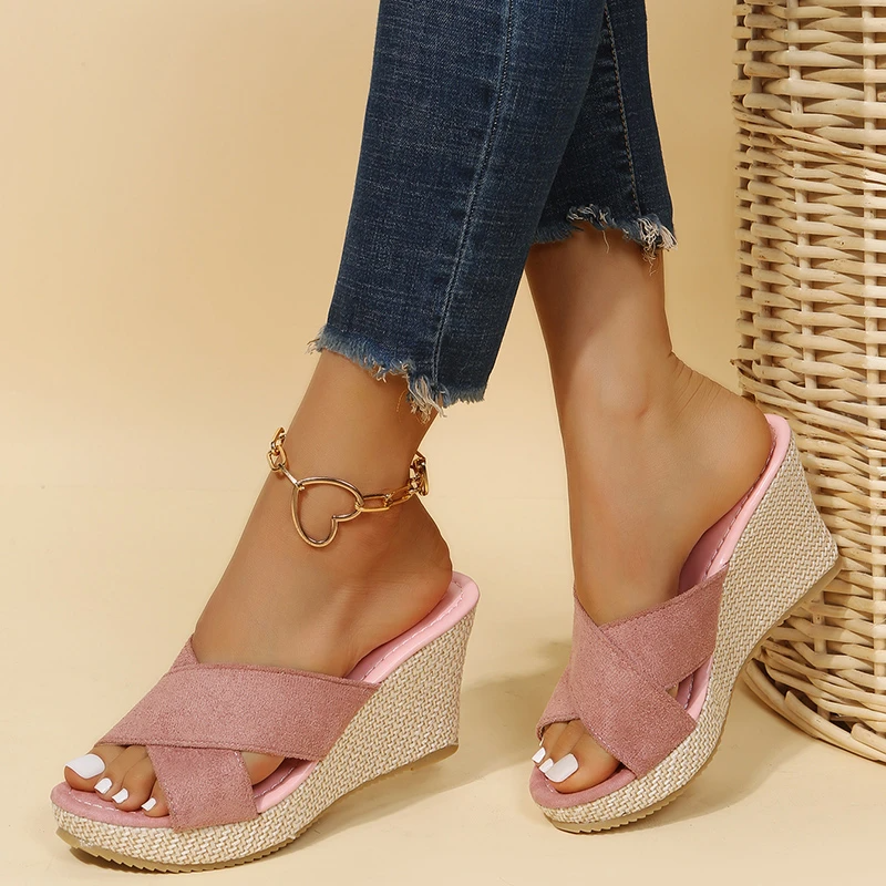 Valenzora | Wedge Sandals with Open Toe for Women