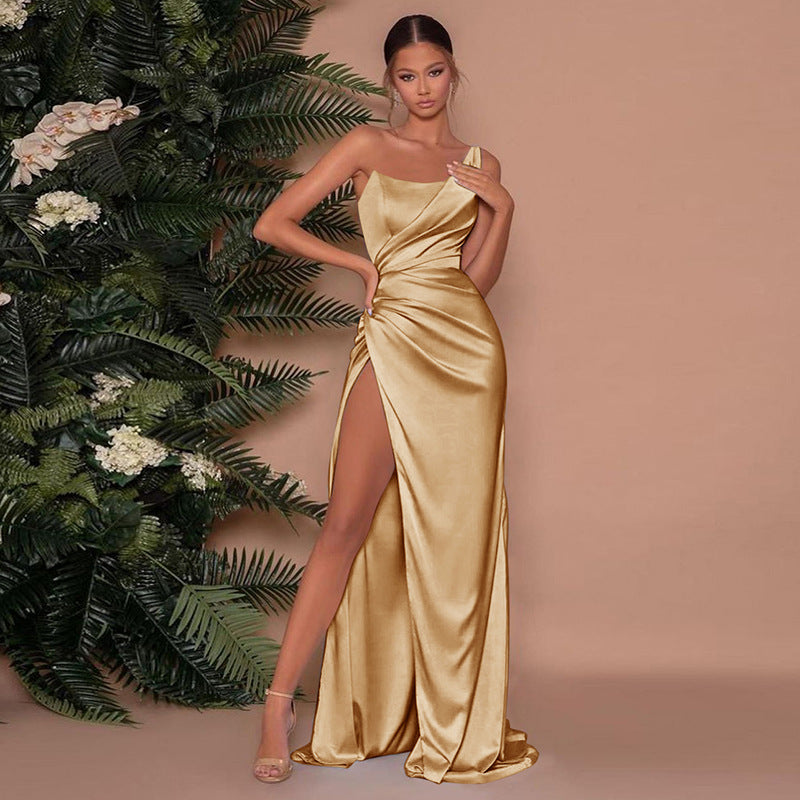 Valenzora | Elegantes Satin-Abendkleid