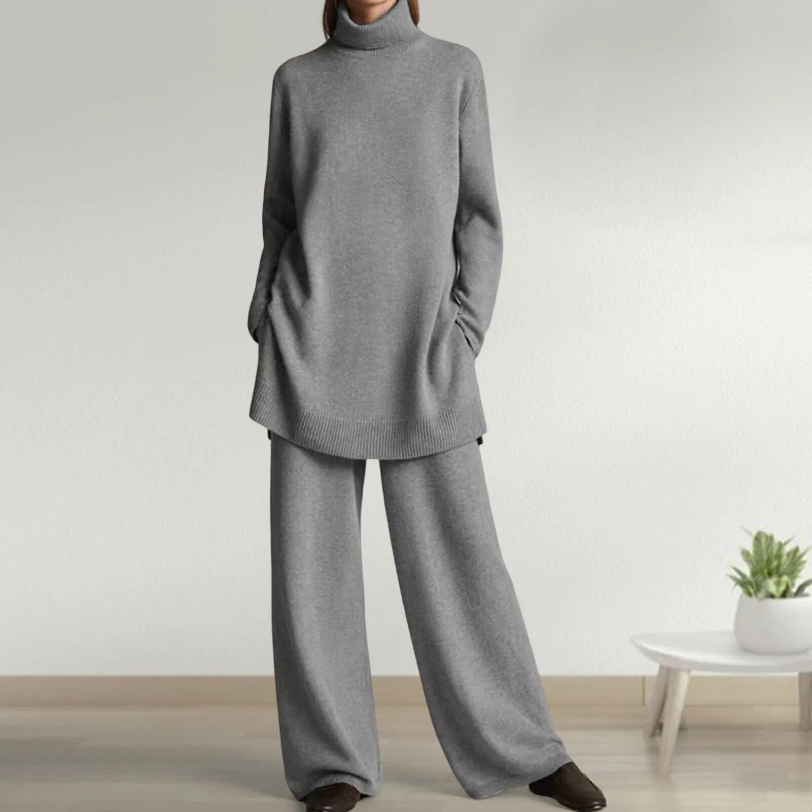 Valenzora casual knitwear set