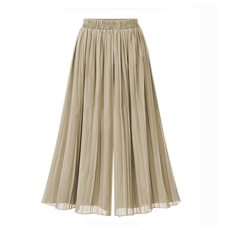 Valenzora | Damen-Hose mit weitem Bein und Netz-Detail