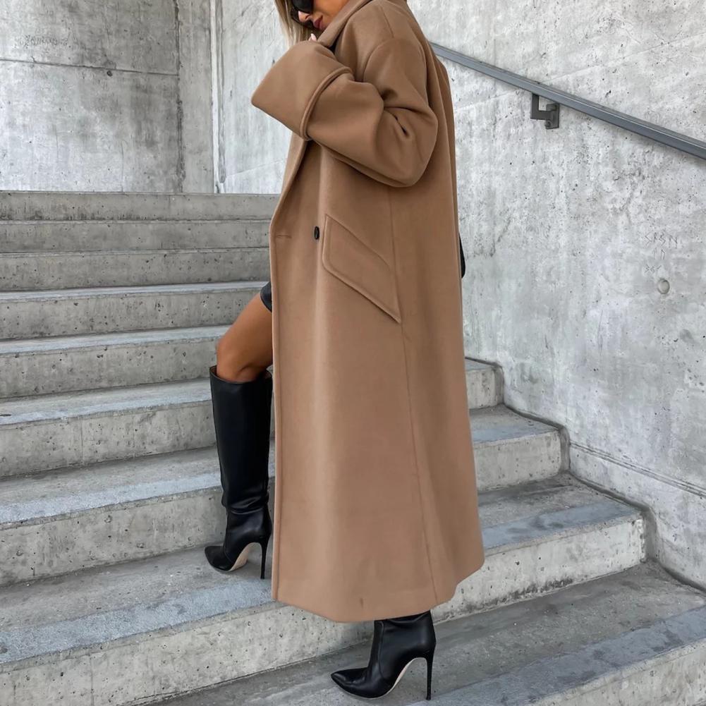 Valenzora | Elegant long trench coat