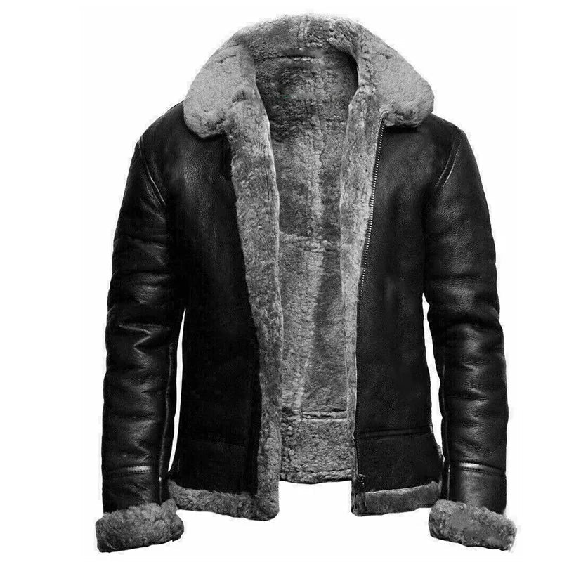 Valenzora | Stylish lambskin bomber jacket