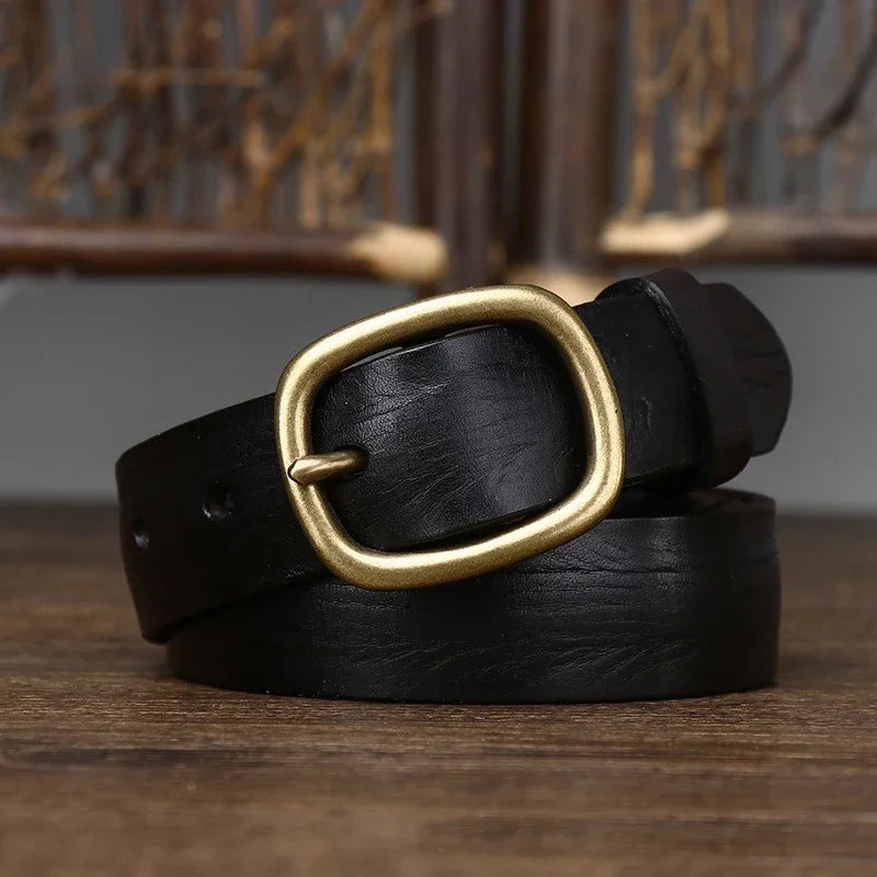 Valenzora | Women's leather belt with a stylish look