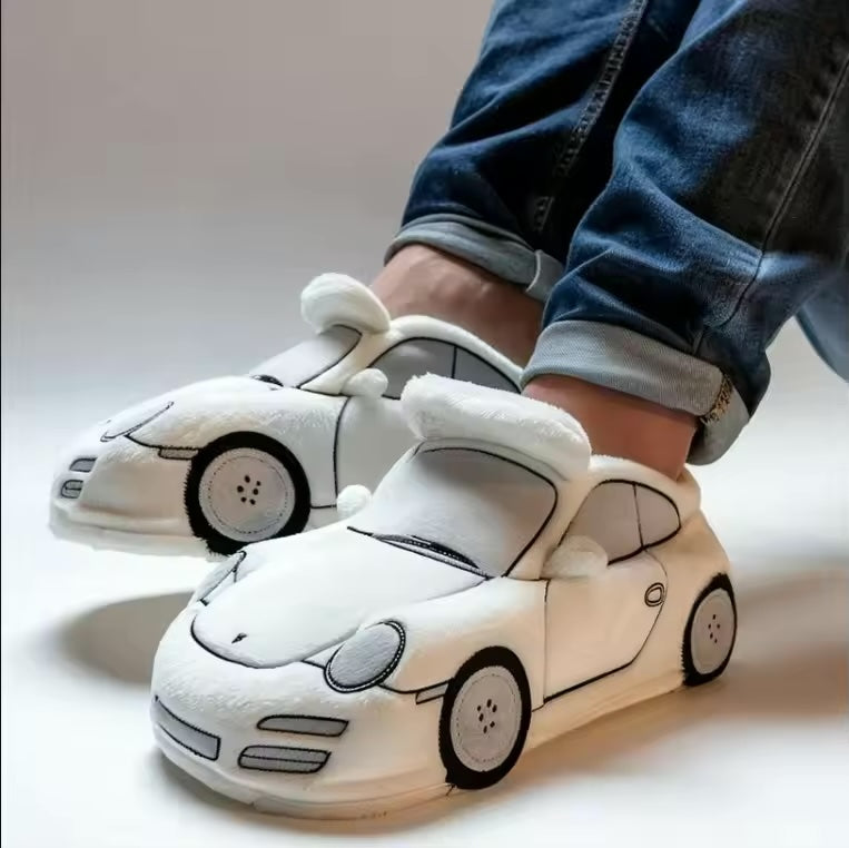 Valenzora | Car-inspired design slippers with non-slip soles for maximum comfort