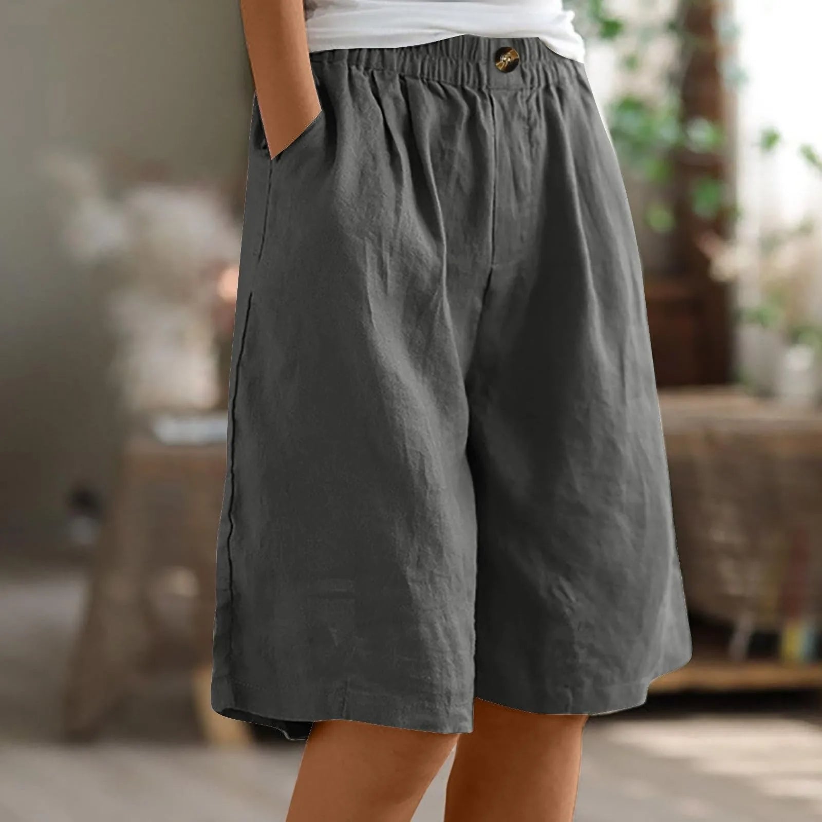 Valenzora | Cotton Linen Women's Trousers