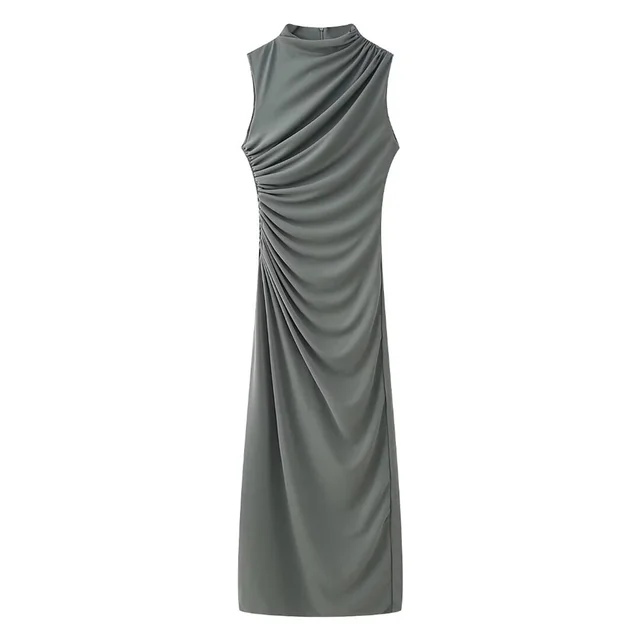Sleeveless dress - Lycra cotton blend - Summer