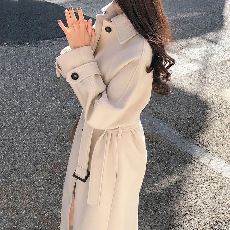 Eleganter langer Blazer