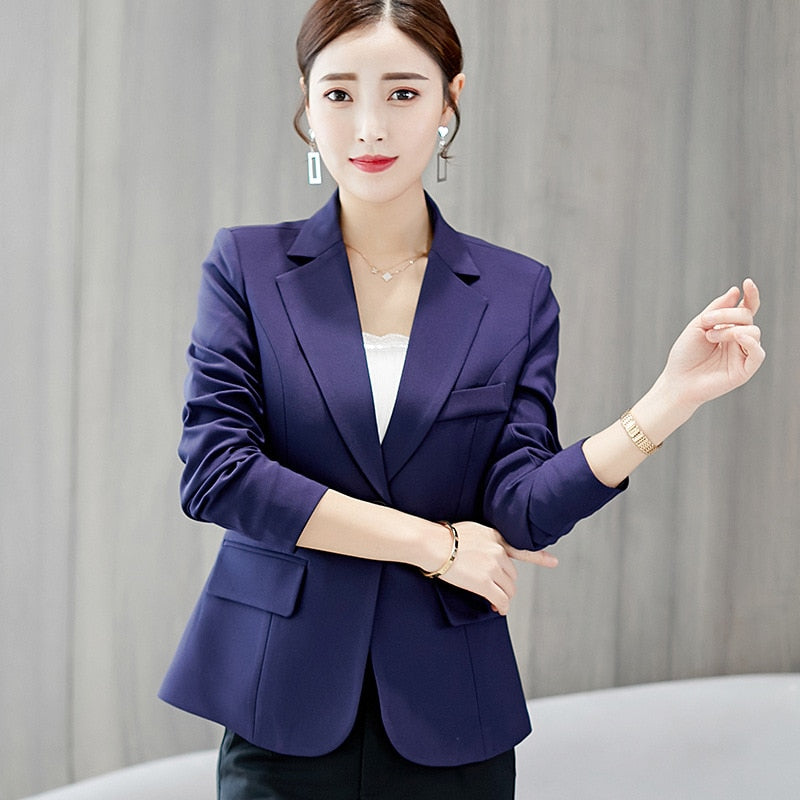 Valenzora Kurze Blazer mit Taschen für die Freizeit