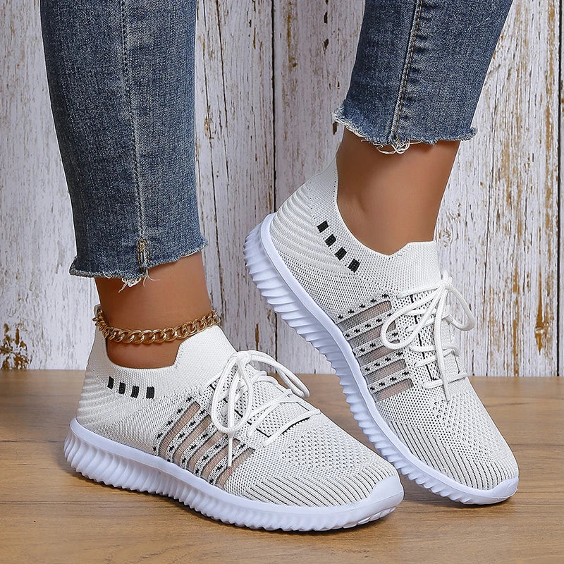 Valenzora | Atmungsaktive orthopädische Mesh-Sneaker für Damen