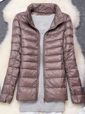 Valenzora - Ultraleichte winddichte Daunenjacke für Damen