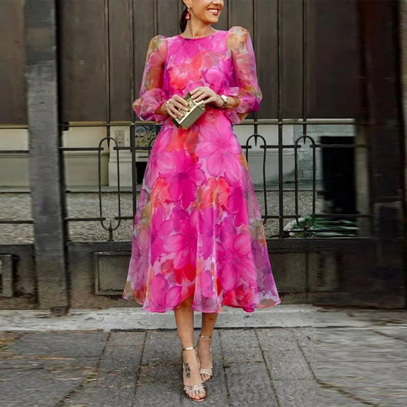 Valenzora | Geblümtes Kleid