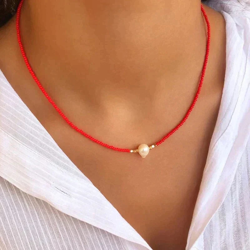 Valenzora | Necklace with Natural Pearls